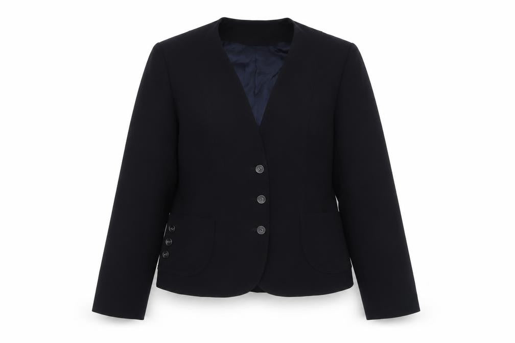 Anne Kelly Black Women’s Blazer, Size 12, Classic Style