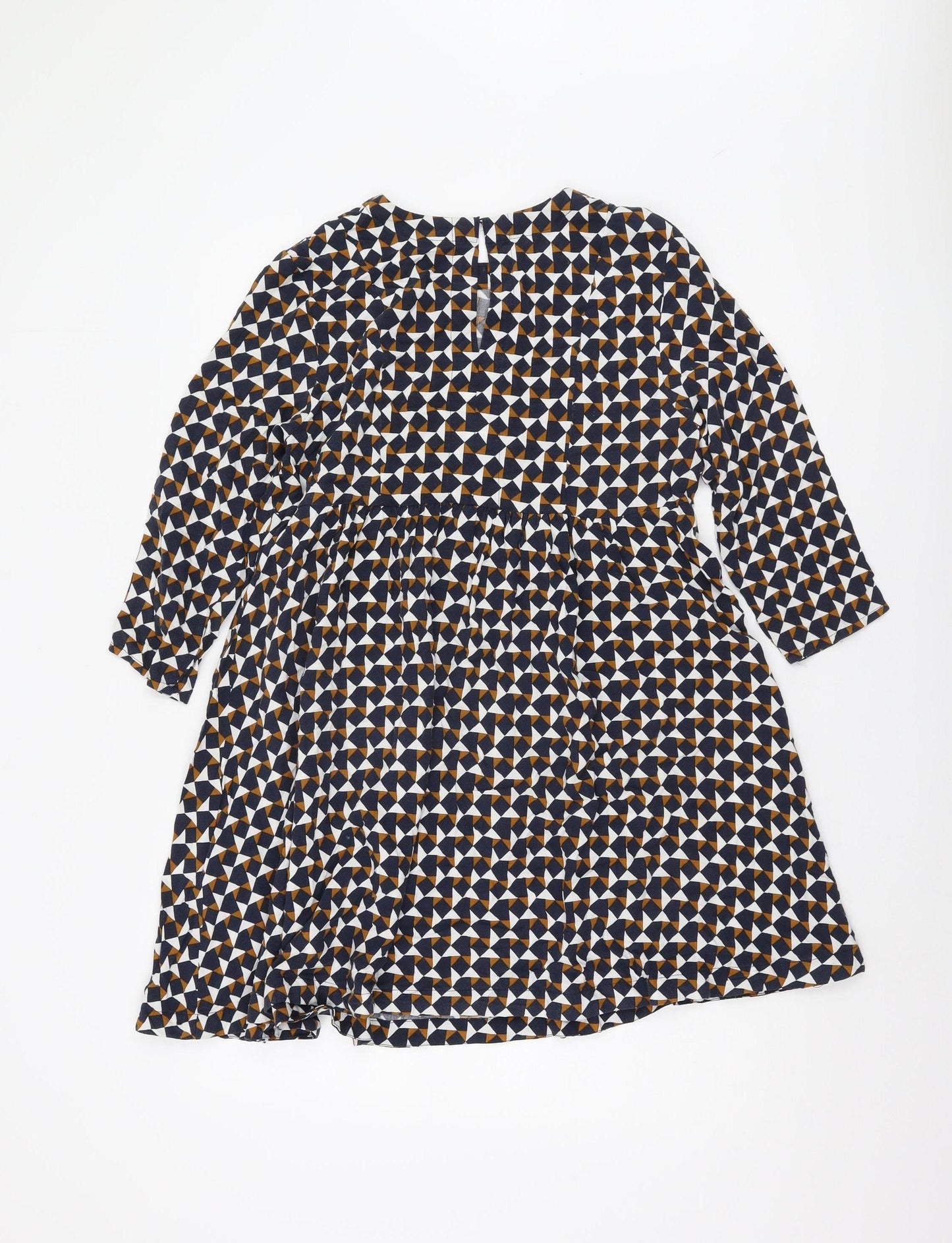 H&M Women's Multicoloured Geometric Dress Size 14