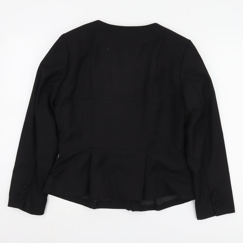 H&M Women's Black Blazer UK Size 12