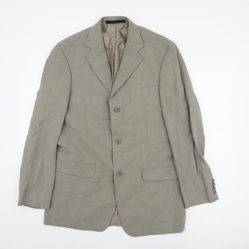 Marks and Spencer Men's Beige Blazer 38R Jacket