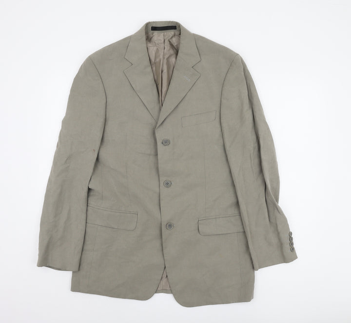Marks and Spencer Men's Beige Blazer 38R Jacket