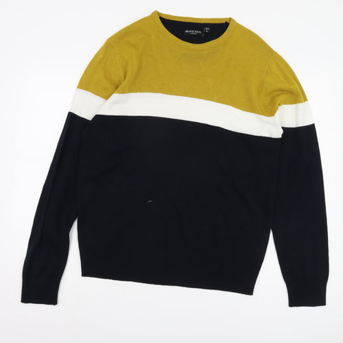 Brave Soul Men's Multicoloured XL Pullover Jumper