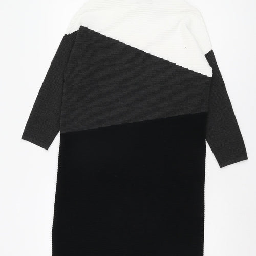 Phase Eight Women's Black High Neck Dress - Size S