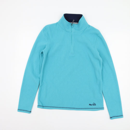 Peter Storm Women's Blue Fleece Pullover Sweatshirt 12