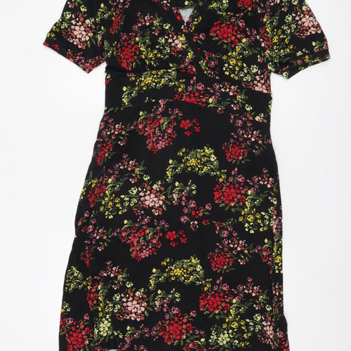 Ameni Women's Multicoloured Wrap Dress, Size 8