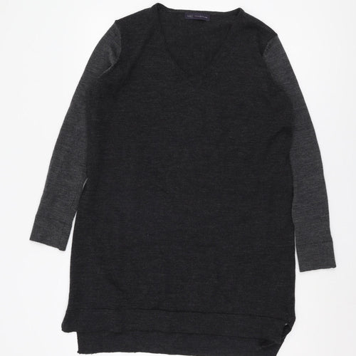 Marks and Spencer Women's Multicoloured Wool Pullover, Size 12