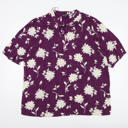 Bonmarché Women's Purple Blouse Size 18
