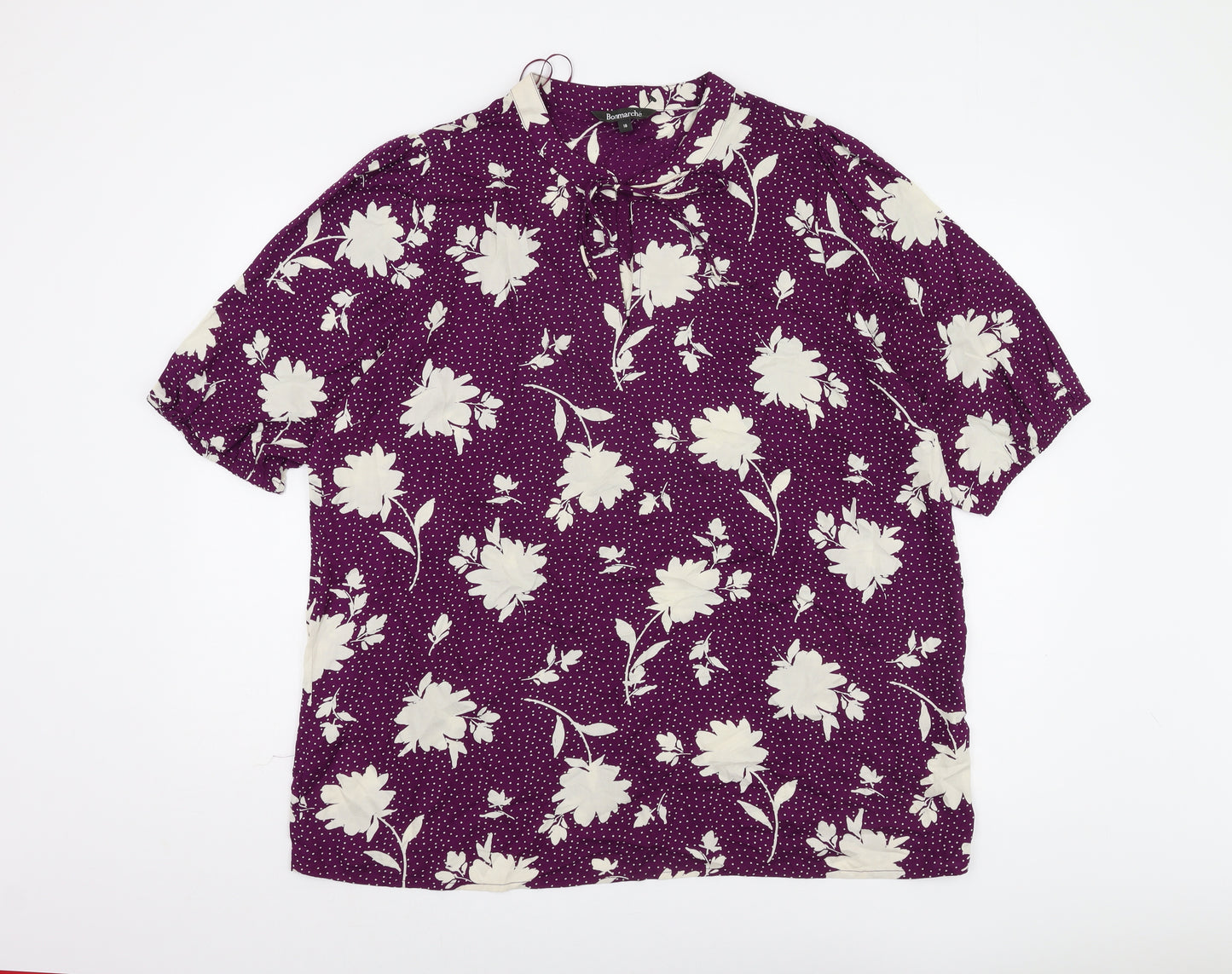Bonmarché Women's Purple Blouse Size 18