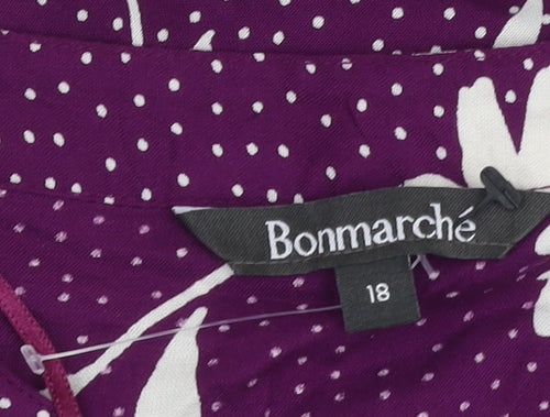 Bonmarché Women's Purple Blouse Size 18