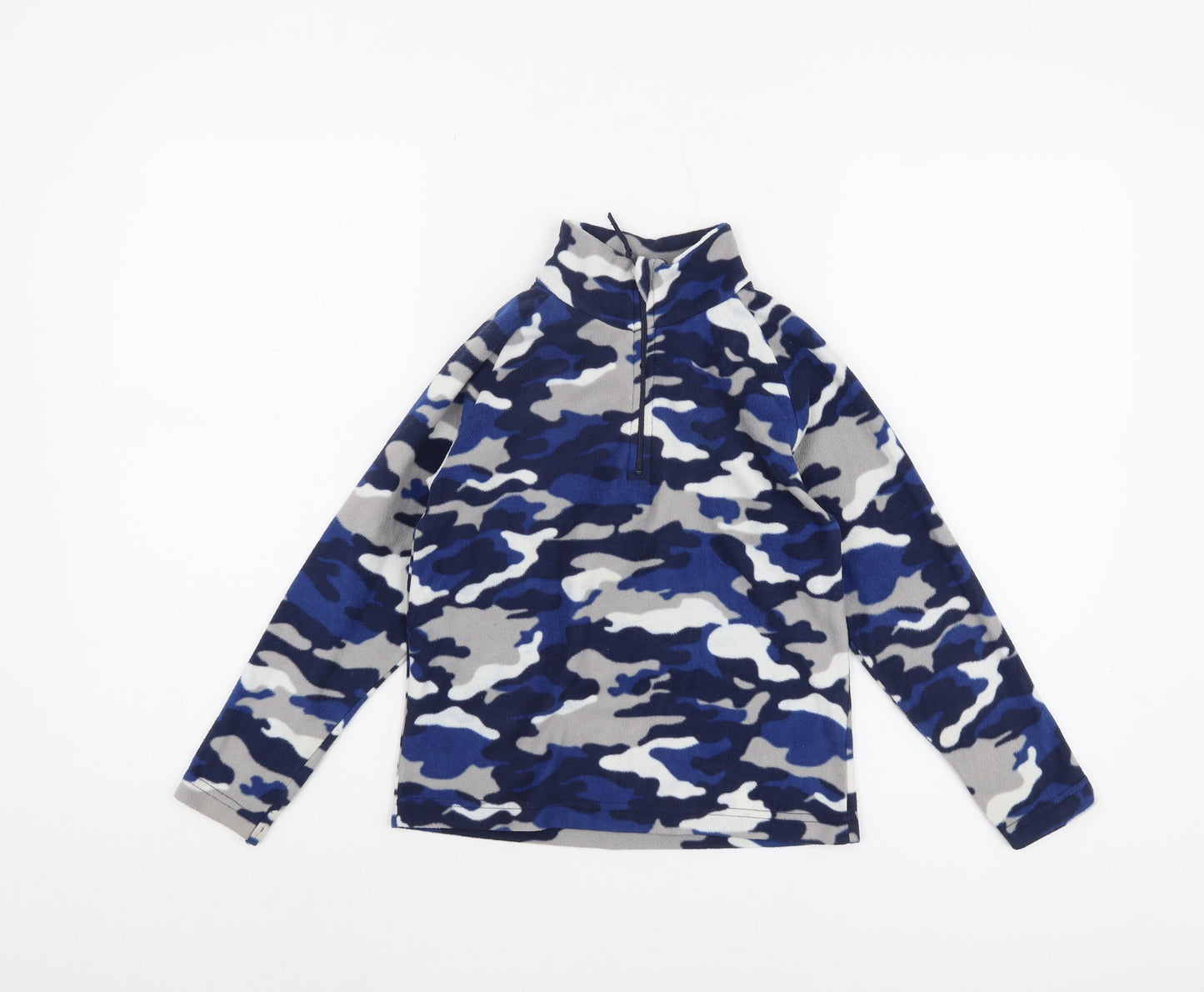 Mountain Warehouse Boys Camouflage Fleece Sweatshirt 7-8Y