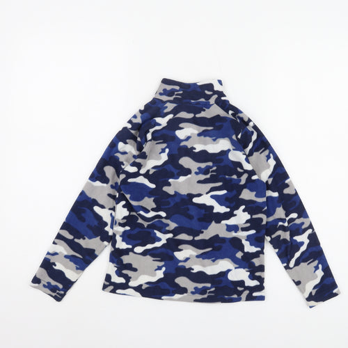 Mountain Warehouse Boys Camouflage Fleece Sweatshirt 7-8Y