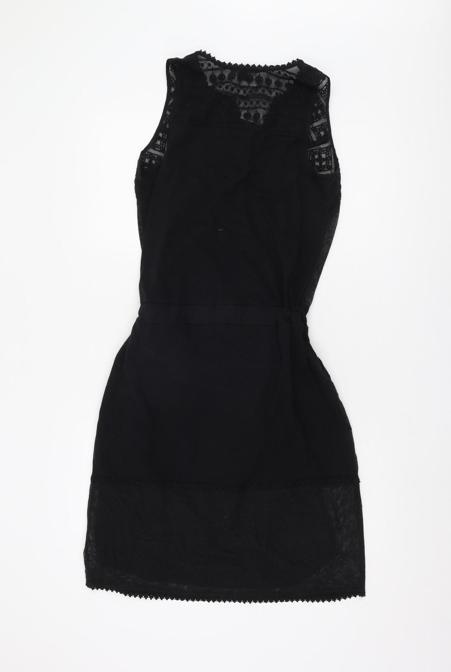 Next Women's Black Sleeveless Dress UK 8