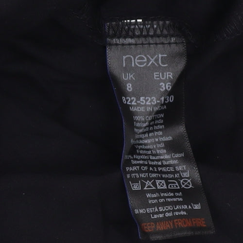 Next Women's Black Sleeveless Dress UK 8
