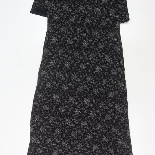 Laura Ashley Women's Black M Cotton Dress