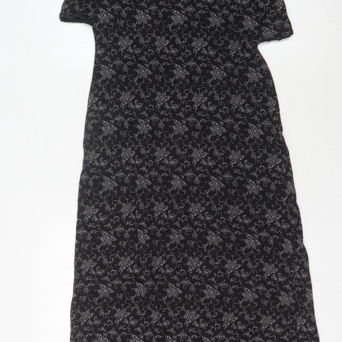 Laura Ashley Women's Black M Cotton Dress