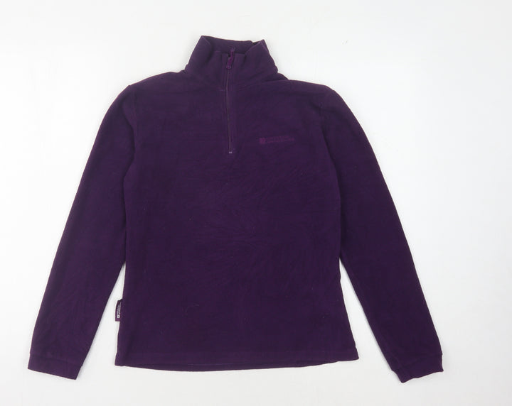 Mountain Warehouse Women's Purple Fleece Pullover Size 8