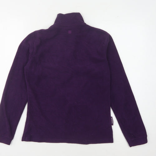 Mountain Warehouse Women's Purple Fleece Pullover Size 8