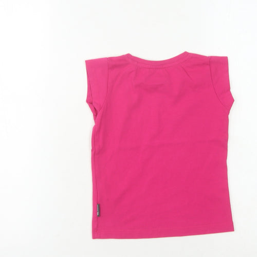 Trespass Pink Girls Fitness T-Shirt 3-4 Years - Sleeveless Quick Dry
