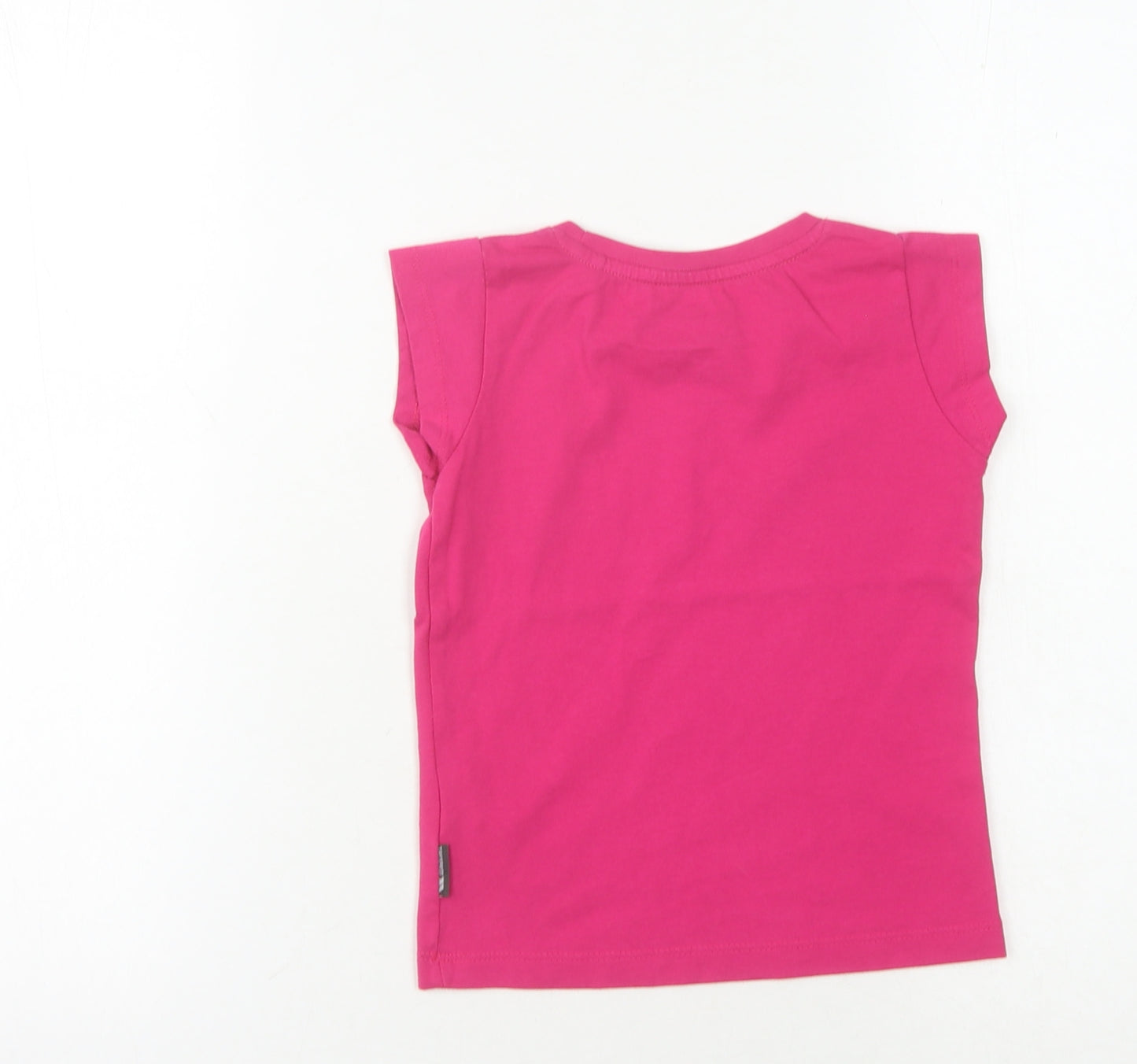 Trespass Pink Girls Fitness T-Shirt 3-4 Years - Sleeveless Quick Dry