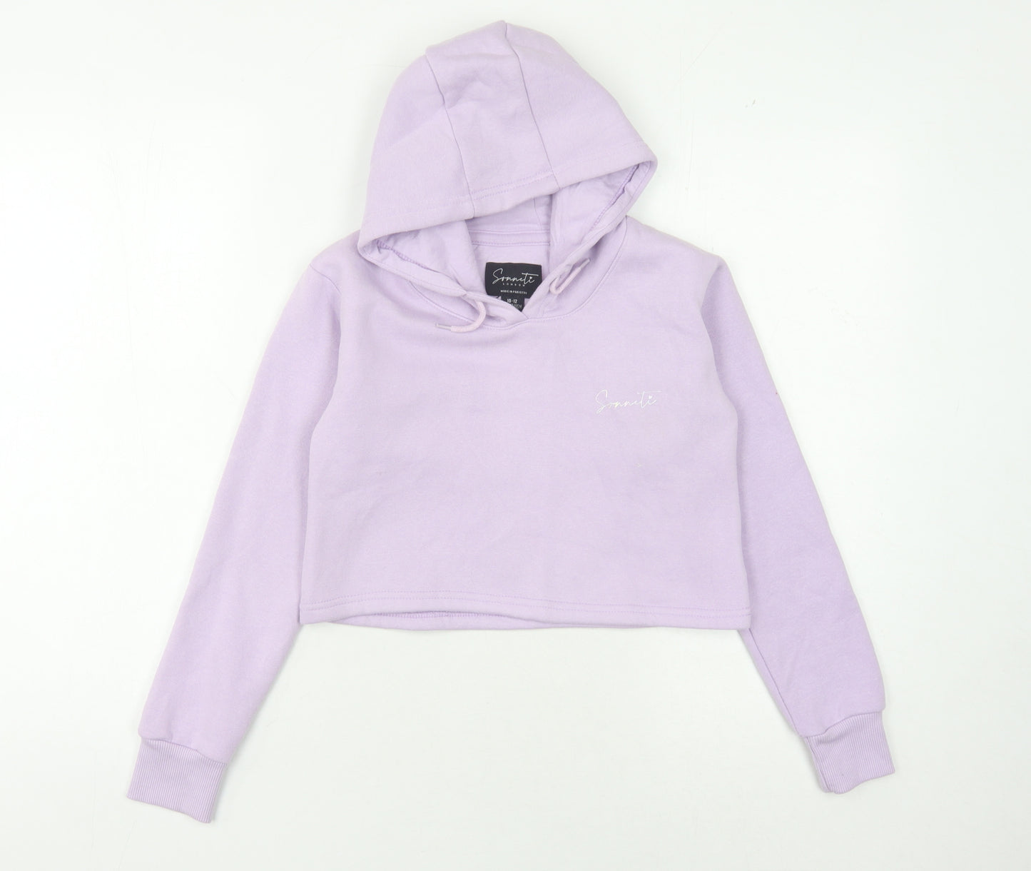 Sonneti Girls Purple Pullover Hoodie 10-11 Years