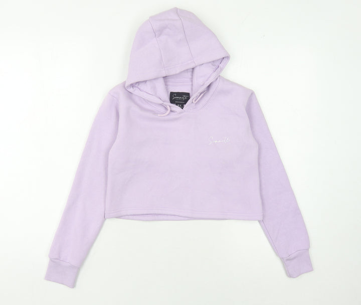 Sonneti Girls Purple Pullover Hoodie 10-11 Years