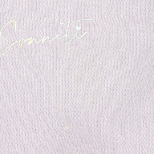 Sonneti Girls Purple Pullover Hoodie 10-11 Years