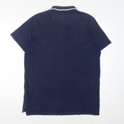 SOULCAL & CO Men's Blue M Polo Shirt Short Sleeve
