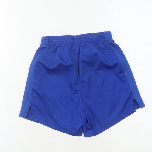 Puma Boys' Blue Athletic Football Shorts - Size M