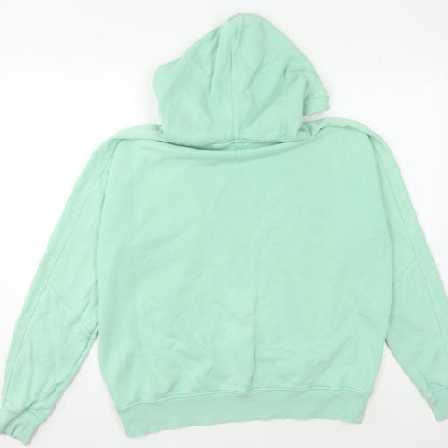Hush Women's Green Pullover Hoodie, Size S, Cotton