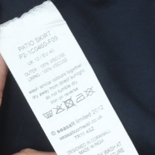 Seasalt Women's Multicoloured A-Line Skirt Size 12