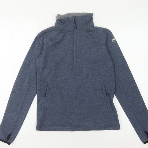 Surfanic Women's Blue Fleece Pullover Sweatshirt Small