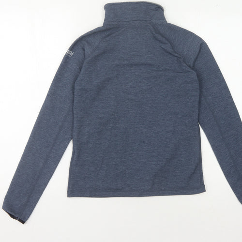 Surfanic Women's Blue Fleece Pullover Sweatshirt Small