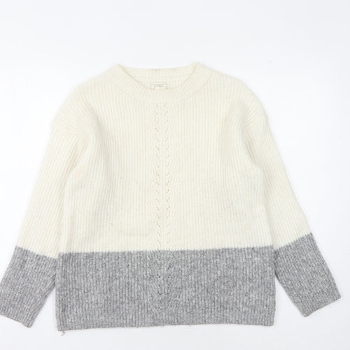 Fat Face Women's Ivory Pullover Jumper Size 10