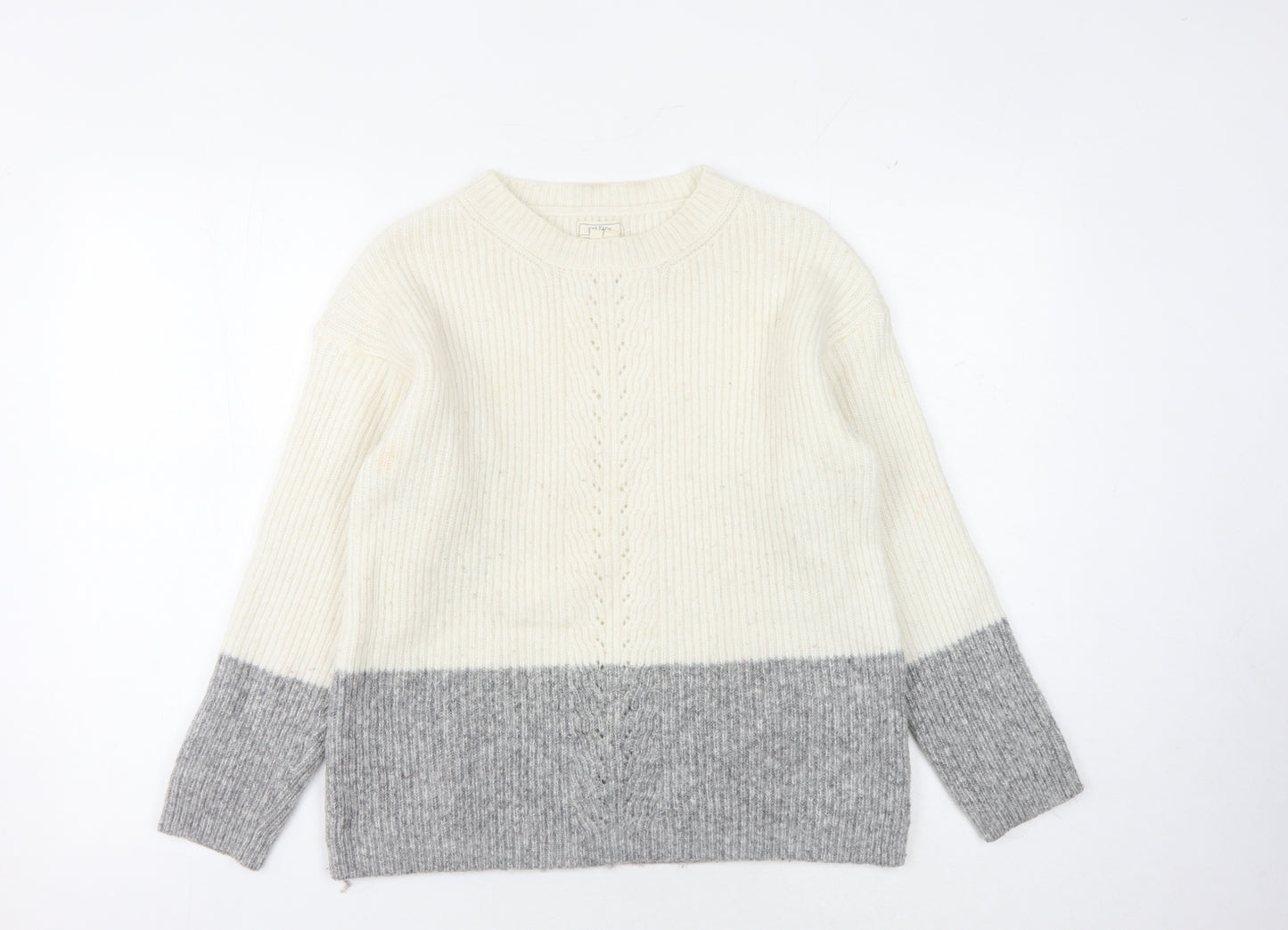 Fat Face Women's Ivory Pullover Jumper Size 10