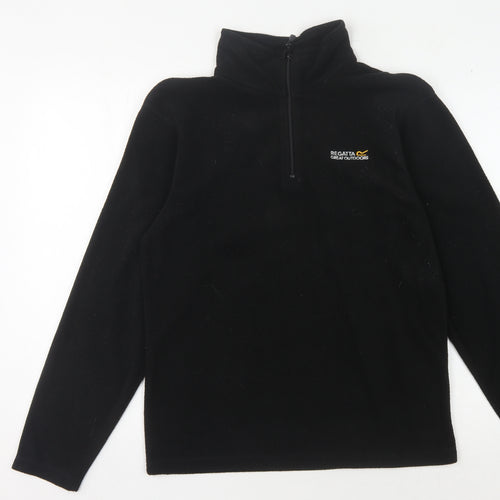 Regatta Men's Black Fleece Sweatshirt S
