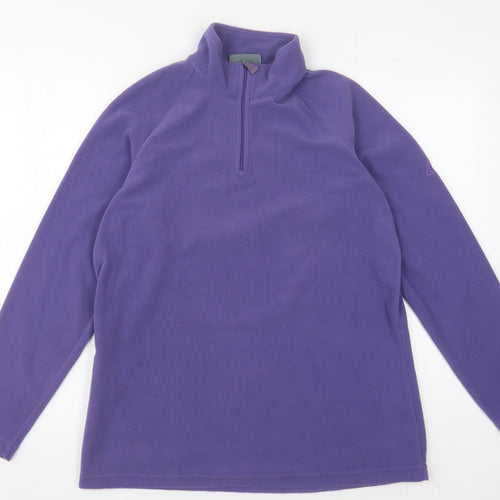 Craghoppers Women's Purple Fleece Pullover, Size 12