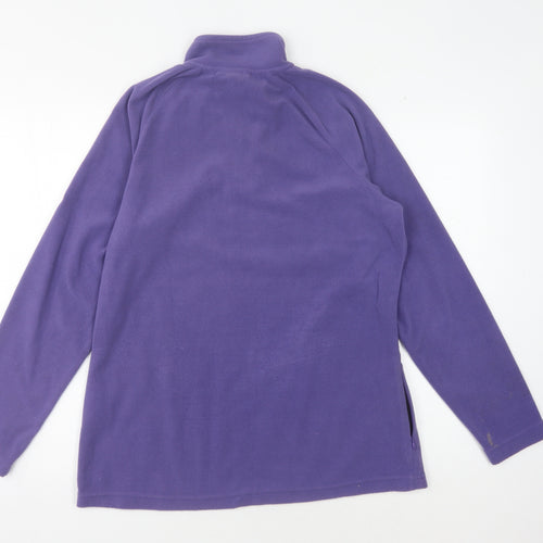 Craghoppers Women's Purple Fleece Pullover, Size 12