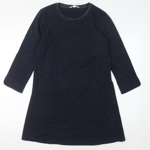 White Stuff Women's Black Shift Dress Size 12