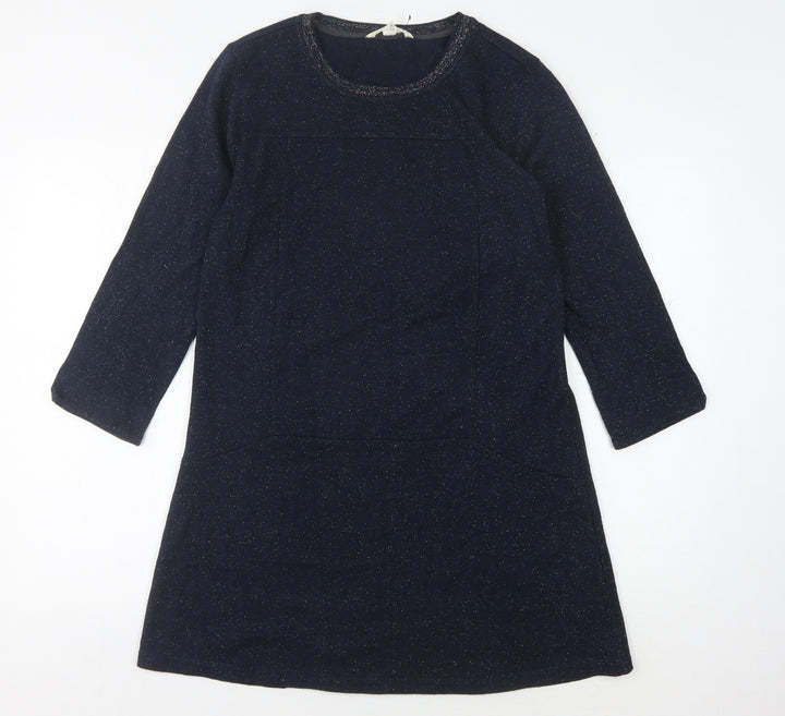 White Stuff Women's Black Shift Dress Size 12