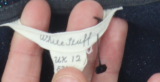 White Stuff Women's Black Shift Dress Size 12