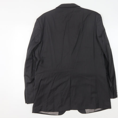Marks and Spencer Men's Grey Wool Suit Jacket, 42R