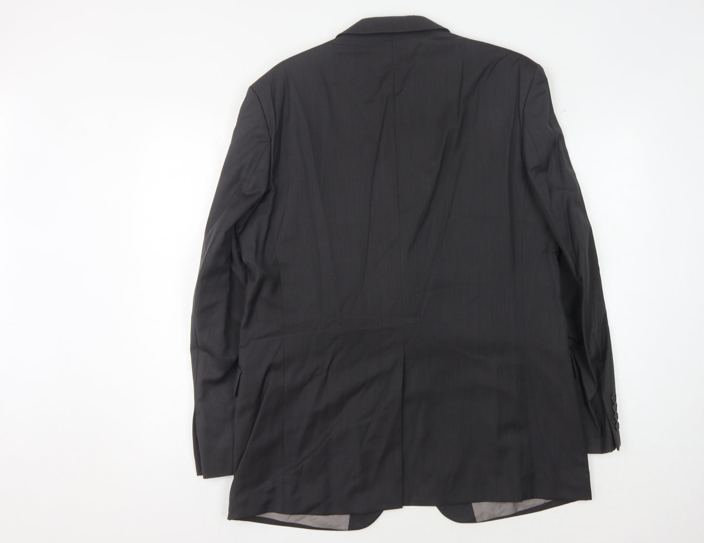 Marks and Spencer Men's Grey Wool Suit Jacket, 42R