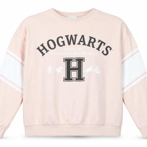 Harry Potter Hogwarts Girls Pink Sweatshirt 9-10 Years