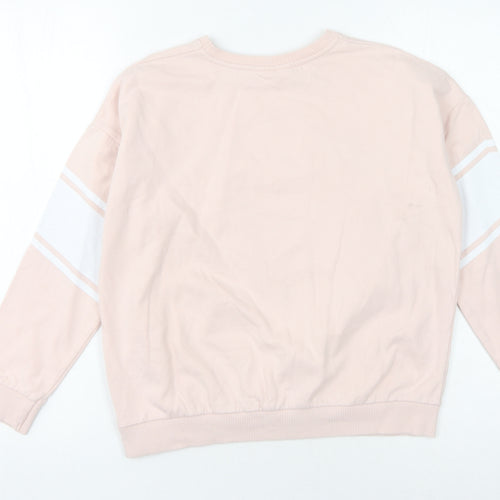 Harry Potter Hogwarts Girls Pink Sweatshirt 9-10 Years