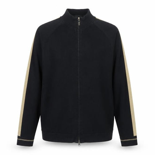 Calvin Klein Jeans Men's Black Full Zip Jumper, L, Casual