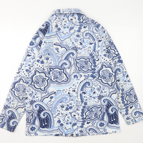 Damart Women's Multicoloured Paisley Fleece Jacket S