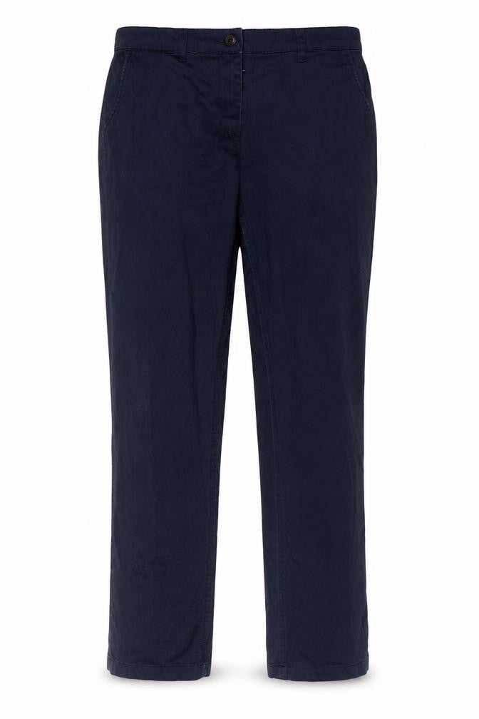 Front view of Brook Taverner Women's Blue Chino Trousers, size 10