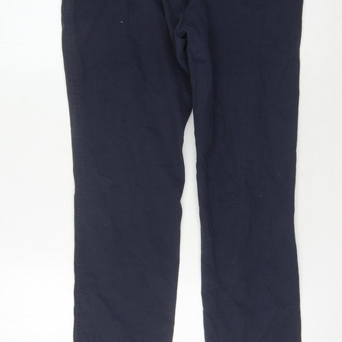 Brook Taverner Women's Blue Chino Trousers, Size 10