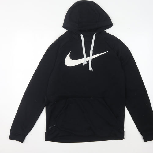 Nike Men's Black Pullover Hoodie Size M