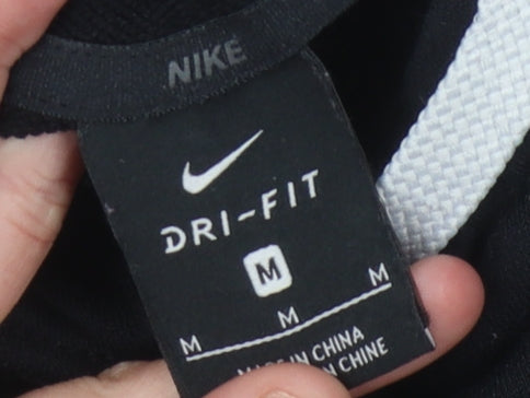 Nike Men's Black Pullover Hoodie Size M